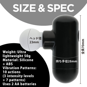 ไวเบรเตอร์นวดจีสปอตของผู้หญิง AV ควบคุมระยะไกลของเล่นทางเพศทำจากซิลิโคนแบตเตอรี่10ความถี่ AA กล่องบรรจุภัณฑ์สุดหรู - Product Image 5