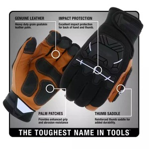 Guantes de Invierno Unisex para Exteriores, Cómodos, Resistentes, Impermeables, con Protección UV, Dedos Completos, Antideslizantes, Transpirables, de Cuero - Product Image 6