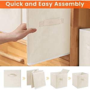 Créations organisées de Joyful Textile Depot Boîtes de rangement et bacs fabriqués au Vietnam - Product Image 1