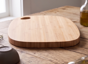 Planche à découper élégante et artisanale en bambou moderne, résistante au lave-vaisselle, pour la viande, le pain, la pizza, en bois d'acacia - Product Image 3