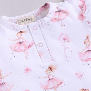 Body à manches courtes en bambou élasthanne biologique de qualité supérieure sous-vêtements pour bébé - Product Image 4