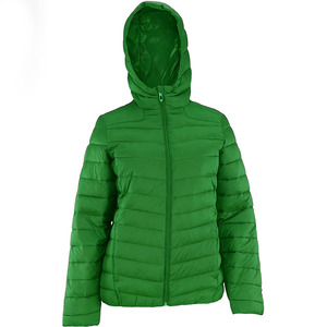 Women's Winter Warm Puffer Jackets Breathable with Shiny Light Zipper Closure Printed Pattern Street Style Women - Product Image 5