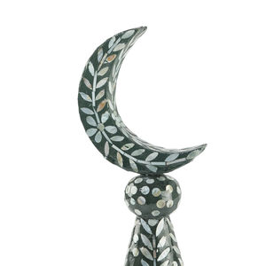 Adorno de Luna Creciente de Nácar al por Mayor, Soporte Decorativo Islámico para el Hogar, Regalo de Ramadán y Eid - Product Image 4