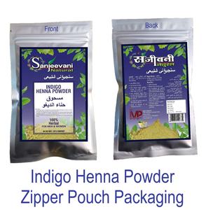 Polvo para el cabello índigo herbal más vendido de la India, color semipermanente para el cabello con cubierta de cabello blanco mejorado con polvo de Henna - Product Image 4