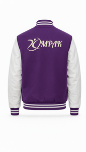 Oversized Winter University Quilted Lining Embroidery Patches Viral Street Style Professional American Style Hooded Front - Product Image 6