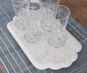 Bandeja de lujo de mármol para servir, plato decorativo para chocolates, frutos secos y decoración del hogar al mejor precio. - Product Image 2