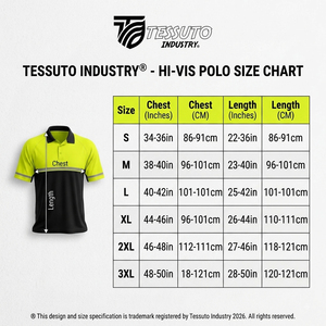 Polo personnalisé avec logo haute visibilité, vêtements de travail réfléchissants, uniforme de sécurité pour la construction, pour hommes - Product Image 5