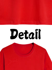 Men's 100% Cotton Custom T-Shirt - Personalized Double-Sided Print Suitable for Team Uniforms Gifts Events Soft Slim Fit - Product Image 5