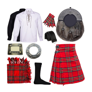 Ensemble traditionnel écossais pour homme : kilt et veste, tenue de mariage écossaise des Highlands, disponible en différentes couleurs - Product Image 1
