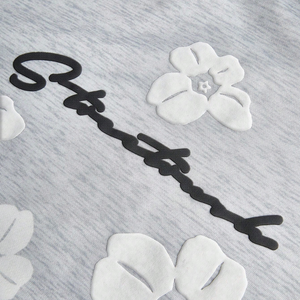 Sweat-shirts personnalisés en molleton 100% coton, imprimés à l'écran et en relief, poids lourd 400 GSM, pour marques de vêtements, avec étiquettes. - Product Image 6
