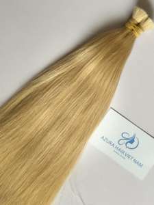 Venta al por mayor 613 Color extensiones de cabello recto sedoso a granel alineación de la cutícula crudo sin procesar pelo Vietnam hueso recto humano - Product Image 2