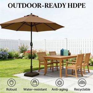 Supporto per Ombrellone da Esterno (Solo Base) per Terrazze e Ombrelloni - Product Image 4