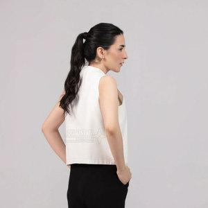 Oem Service Custom Made Solid Casual Spring/Summer Women's 2-Piece Long Co-Ord Set Eco-Friendly Breathable Bulk Orders - Product Image 5
