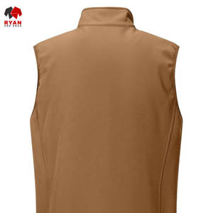 Veste softshell personnalisée Ryan Pro Gear pour homme, tissu confortable et respirant avec logo personnalisé, sans manches - Product Image 2