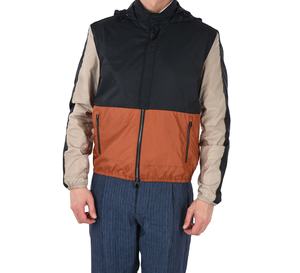 Chaqueta cortavientos de nailon de alta calidad para hombre, ropa deportiva personalizada con forro de nailon, chaqueta para correr de diseñador de Color de retazos para ropa de verano - Product Image 1