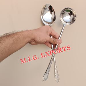 Cucharas de acero inoxidable para el hogar, restaurantes, cocinas, salones de bodas y cualquier otra función. La mejor calidad y de primer nivel. - Product Image 1