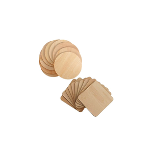 Premium Quality Square Wood Walnut <b>Coaster</b> Set Unique Artistic Patterns <b>Heat</b> Resistant Eco-Friendly Handmade Food Grade Kitchen - Product Image 1