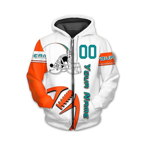 Sudaderas con Capucha Largas de Poliéster con Estampado de Equipos de Fútbol para Invierno 2026, Color Blanco, Cómodas para Uso Diario Informal - Product Image 5