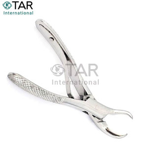 Pinces d'extraction de haute qualité, modèle anglais, pour l'extraction dentaire supérieure et inférieure pédiatrique, instruments chirurgicaux dentaires - Product Image 3
