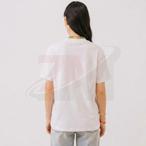 เสื้อยืดแฟชั่นผู้หญิงไซส์ใหญ่ พิมพ์ลายกราฟิกตามสั่ง ผ้าฝ้ายนุ่ม ทรงหลวม ส่งตรงจากโรงงาน - Product Image 4