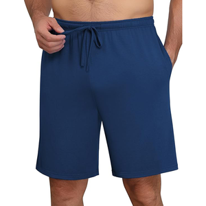 Shorts de sport pour hommes, tissu léger et respirant, pour la salle de sport, la course à pied, le fitness, coupe athlétique confortable, taille élastique - Product Image 1