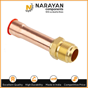 Conector de tubo de cobre premium, accesorio de latón abocinado para sistemas de aire acondicionado y refrigeración, piezas de conexión de tuberías HVAC - Product Image 6