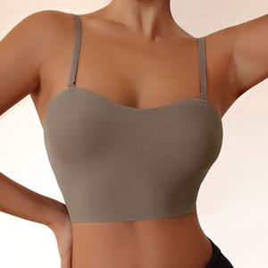 Soutien-gorge de sport ajustable personnalisé pour femme, avec fermeture éclair frontale, pour fitness, yoga et course à pied, effet push-up - Product Image 2