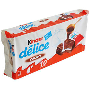 Kinder DELICE - 390 g Fournisseur en gros de gâteaux au chocolat Kinder DELICE de qualité supérieure à vendre - Product Image 2