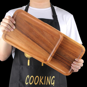 Premium <b>Rustic</b> Wooden Serving Tray Decorative Farmhouse Breakfast Tray for Bed <b>Coffee</b> <b>Table</b> Kitchen Counter Handmade Wooden - Product Image 2