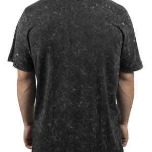 เสื้อยืดคอเล็กทรงโอเวอร์ไซส์ ไหล่ตก ผ้าฝ้าย 100% คุณภาพสูง หนัก 300gsm ซักแบบ Snow Wash และ Acid Wash สไตล์วินเทจ - Product Image 2