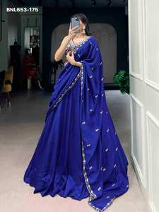 Proveedor de conjuntos de Lehenga-Choli-Dupatta de diseño de primera calidad, estilo P.C. Kashmiri, con cuentas, lentejuelas y bordados de hilo, de Surat. - Product Image 4