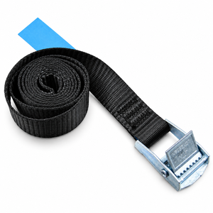 Sangle d'arrimage à boucle à came 25 mm en polyester 250 kg avec crochet de chargement pour transport de marchandises à moto – Fournisseur OEM direct usine - Product Image 5