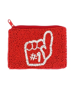 Broderie perlée de jour de jeu de travail manuel de haute qualité #1 pochette à monnaie élégante haut de gamme et de luxe exclusif beau haut pour fille - Product Image 1