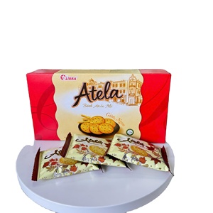 Dulce semilla de sésamo crujiente galletas 150G delicioso bocadillo crujiente de Vietnam OEM fabricante - Product Image 2