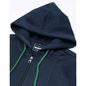 Ensemble de vêtements d'entraînement pour hommes, logo personnalisé, rayures, nylon, coupe slim, jogging, survêtement zippé - Product Image 5