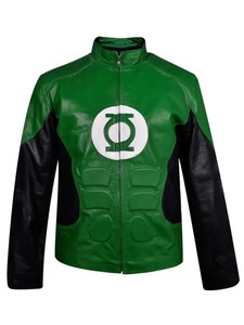 Veste en cuir Green Lantern Hal Jordan de Ryan Reynolds - Product Image 1