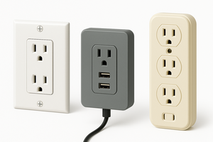 Custom Power <b>Extension</b> Cord Plastic <b>Socket</b> Housing Injection Tooling - Product Image 3