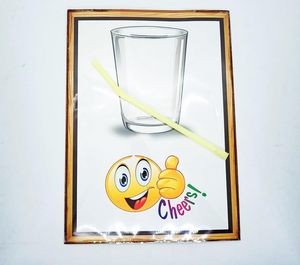 Truco de Magia Animado con Imagen de Bebida en Vaso, Magia con Imagen de Jugo, Póster Mágico de Bebida - Product Image 1