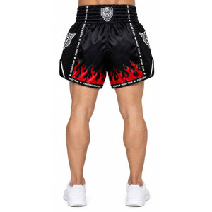 Conjunto de Boxeo Muay Thai de Invierno, Talla XXL, Tela Transpirable de Alta Calidad, Shorts MMA con Logotipo Personalizado, Cintura Elástica Ecológica para Fitness - Product Image 3
