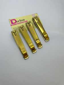 Coupe-ongles professionnel en plasma doré durable pour cuticules, outil de soin personnel, vente en gros de coupe-ongles pour doigts et orteils - Product Image 4