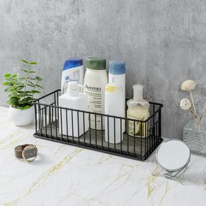 Panier de rangement spacieux en fil métallique, organisateur polyvalent pour salle de bain et cuisine - Product Image 5