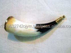 Corne bodum thug de style Viking naturel, corne à boire polie, corne en laiton sculpté Antique pour boire - Product Image 2