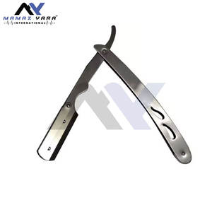 Navaja de Afeitar Clásica de Acero Inoxidable de Precisión Atemporal, Afeitado Suave, Cerrado y Profesional - Product Image 4