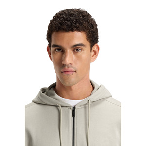 Men 100% Cotton Hooded Tracksuit <b>Full</b> <b>Zip</b> <b>Sweatshirt</b> Sweatpants Solid Color Casual Regular Fit Autumn Wear wholesale jogger suit - Product Image 5