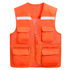 Gilet de sécurité réfléchissant personnalisé haute visibilité classe 3 unisexe sans manches avec logo personnalisé Softshell - Product Image 1