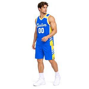 <b>Mens</b> Basketball Jersey Athletic Performance <b>Shirt</b> Quick Dry Team Uniform OEM ODM Custom Sports Apparel Supplier - Product Image 1