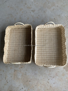 OEM HNH Craft HNH 13890 Organisateur de vêtements pliable rectangulaire en rotin naturel tissé à la main, multifonctionnel, écologique, style bohème - Product Image 6