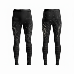Pantalones Térmicos de Running para Invierno, Personalizados con Diseño Sublimado, Leggings de Compresión Elásticos de Secado Rápido para Fitness y Entrenamiento - Product Image 2