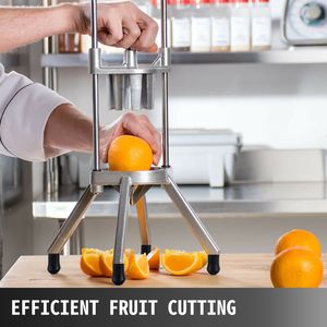 Affettatrice Commerciale a 6 Sezioni in Acciaio Inossidabile, Facile da Usare, per Frutta e Verdura, Ideale per Casa, Bar, Ristorante, per Lime e Limoni - Product Image 2