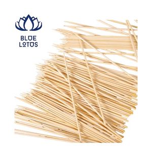 Palillos de bambú ecológicos de gran venta para uso alimentario en procesamiento de alimentos, asado y distribución a exportación. - Product Image 1